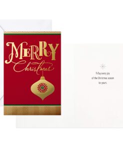 Hallmark Image Arts Boxed Christmas Cards Assortment, Elegant Icons (4 Designs, 24 Cards with Envelopes) Elegant Icons Holiday Assortment 26 81sf12KSRCL