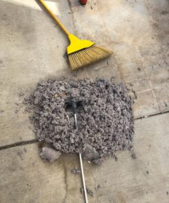 Dryer Vent Duct Cleaning Kit - Gardus RLE202 LintEater Rotary Dryer Vent Cleaner Kit, Removes Lint, Dryer Vent Cleaning System Extends Up to 12’ with 4 Flexible 3' Rods, Air Duct Cleaning Tools 61 81sf3DhBszL