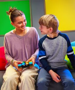 Flipslide Game - Electronic Handheld Game | Addictive Multiplayer Puzzle Game of Skill | Flip, Slide & Match Colors to Beat the Clock | 4 Thrilling Game Modes | Ages 8+ | Includes Batteries 26 81sfQfA8JML