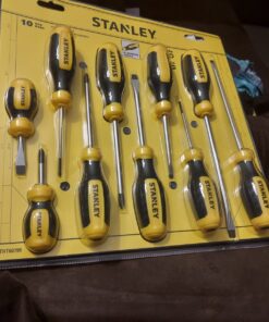 Stanley 60-100 10-Piece Standard Fluted Screwdriver Set 9 81sha626VL