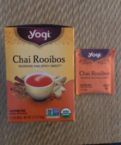 Yogi Tea, Chai Rooibos, 16 Count Cinnamon 16 Count (Pack of 1) 4 81sicBdwWUL