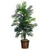 Nearly Natural 5263-0308 56in. Areca Palm Silk Tree with Basket, Green,30" x 32" x 56" 15 81sizznGDfL