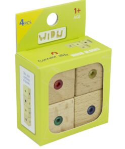 WIDU Magnetic Wooden Building Blocks, 4 Cube Pack 7 81sjmQyGOWL