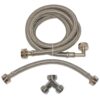 Eastman Steam Dryer Installation Kit, 3/4 Inch FHT Fill Hose, 90 Degree Elbow, 6 ft Braided Stainless Steel Hoses, 41025 3 81sk3MpOxtL