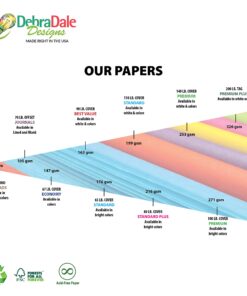 Debra Dale Designs - 1,000 Small Blank Study Flash Cards Note Cards - Single Hole Punched - Premium Heavy 140# Index Card Stock - Six (6) Colors - Five (5) Metal Binder Rings - 3.5 x 2 Inches MultiPunched 7 81skA8UoqlL 2