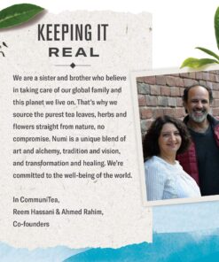 Numi Organic Tea White Rose, 16 Tea Bags (Pack of 6), Velvety White Tea & Fragrant Rosebuds, Low Caffeine 11 81skk0n zwL