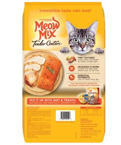 Meow Mix Tender Centers Dry Cat Food, Salmon & Chicken, 13.5 Pound Bag 13.5 Pound (Pack of 1) 23 81slSFOYEUL