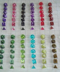 Wiz Dice Series II - DND Dice Set (105 Dice, 15 Sets of 7 Unique Colors) - Perfect DND Gifts - Role Playing Dice DND Accessories for TTRPG MTG Dice Games -D&D Dice Game Sets in Unique Finishes 33 81sm CUtI3L 2