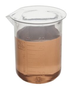 5 Piece Premium Laboratory Plastic Beaker Set, Made of High Clarity Polypropylene with Raised Graduations, 50 mL, 100 mL, 250 mL, 500 mL, and 1000 mL (Autoclavable) 14 81snEM4Fc8L