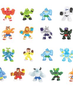 Heroes of Goo Jit Zu - 2 Pack of Glow in The Dark Action Figures, Thrash Vs Rockjaw Glow In The Dark Thrash Vs Rockjaw 29 81sodjlklML