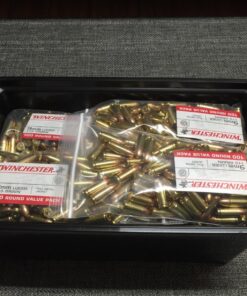 MTM AC50C-40 Ammo Can, 50-Caliber, Heavy-Duty Dual Latching System, Rugged Polypropylene Plastic, O-Ring Seal System, Water Resistant, Bulk Ammo Storage, USA Made, Black 50-Caliber Ammo Can 27 81spFLDylIL