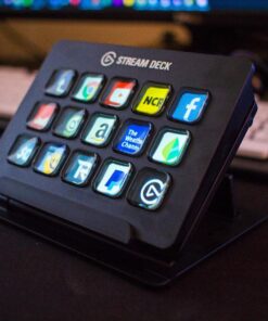 Elgato Stream Deck Classic - Live production controller with 15 customizable LCD keys and adjustable stand, trigger actions in OBS Studio, Streamlabs, Twitch, YouTube and more, works with PC/Mac 67 81spOMNPCNL