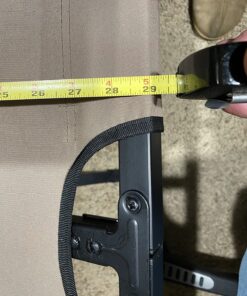 Coleman Trailhead II Camping Cot, Easy-to-Assemble Folding Cot Supports Campers up to 6ft 2in or 300lbs, Great for Camping, Lounging, & Elevated Sleeping Military Camping Cot 32 81srUL5R5OL 1