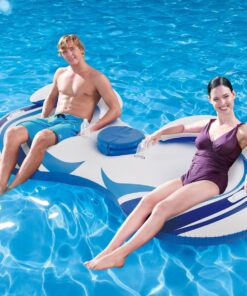 Summer Waves 100"x48" 2 Person Cooler Lounge 4 81sra1X64tL