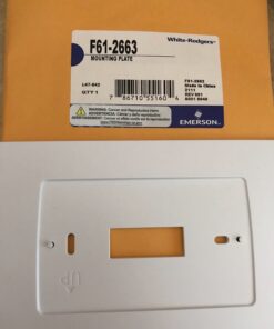 Emerson F61-2663 Wall Plate for Sensi Wi-Fi Programmable Thermostat, White 26 81srlcFnDVL