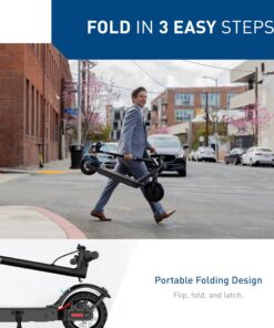 Hiboy S2/S2R Plus Electric Scooter, 8.5"/9" Tires, Up to 17/22 Miles Range, 350W Motor & 19 MPH Portable Folding Commuting Electric Scooter for Adults with Double Braking System and App S2 With Seat 41 81ssFNes4tL 1