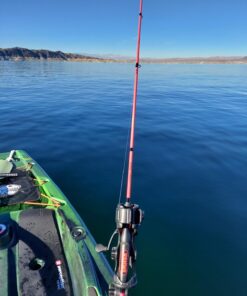 YakAttack Omega Fishing Rod Holder with Track Mounted LockNLoad Mounting System, Pro and Standard Edition - Multiple Colors | Kayak Fishing Accessories Black (Professional) 39 81ssU4RgUfL