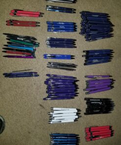 5lb Box Of Assorted Misprint Ink Pens Bulk Ballpoint Pens Retractable Metal Lot Wholesale 31 81stotmbmkL