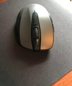 TECKNET Bluetooth Mouse, Wireless Mouse with 6 Buttons, 5 Adjustable DPI Levels, 24 Month Battery Life, Ergonomic Computer Mouse for Laptop, Computer, Mac, PC, Windows, Chromebook, Notebook Grey 61 81suzcBG3FL