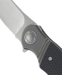 COLUMBIA RIVER KNIFE & TOOL Hootenanny EDC Folding Pocket Knife: Hunting, Outdoor, Everyday Carry, Satin Blade, Friction Grooves, IKBS Ball Bearing Pivot, Stainless Bolster, Nylon Handle, Pocket Clip K300KXP, Purple 39 81svRIfnBoL