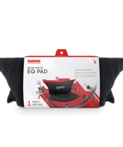 Evans EQ Pad Bass Drum Dampeners - Bass Drum Sound Dampening - Attaches to Drum Shell - Adjustable, Hinged - Controls Attack & Sustain - Great for Close Drum Mics - 1 Multi-Use Pad Damper 9 81swA7hzgL