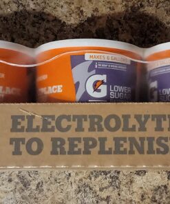 Gatorade Thirst Quencher Powder, G2 Low Calorie, Grape, 19.4 Ounce (Pack of 3) G2-Grape 19.4 Ounce (Pack of 3) 31 81swe0IkrBL