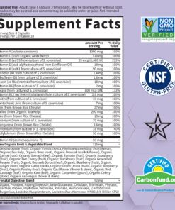 Garden of Life Prenatal Multivitamin for Women with Iron, Folate & Vitamin C and D3 for Neural Development & Probiotics for Immune Support – Vitamin Code – Non-GMO, Gluten-Free, Kosher, 10 Day Supply 30 Count (Pack of 1) 26 81sxKsxJgwL