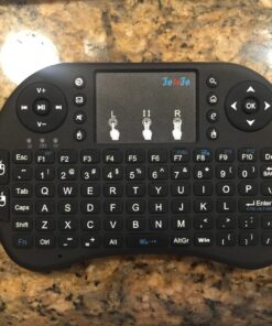 10038-FT Rii i8 Mini 2.4GHz Wireless Touchpad Keyboard with Mouse, Black (Rii-i8) 25 81sxlgrAeGL