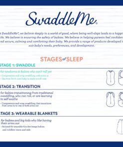 SwaddleMe Original Swaddle – Size Small, 0-3 Months, 2-Pack (Grey Dot Stripe) Grey Dot Stripe 18 81szG4OdMTL