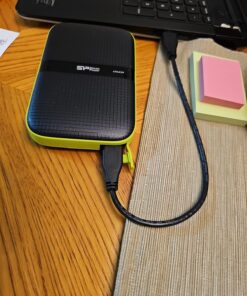 SP Silicon Power 2TB Rugged Portable External Hard Drive Armor A60 Shockproof USB 3.1 Gen1 for PC Mac Xbox and PS4 Black Black-Green 54 81szaPMX9dL