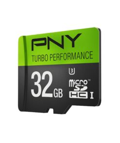 PNY U3 Turbo Performance 32GB High Speed MicroSDHC Class 10 UHS-I, up to 90MB/sec Flash Card (P-SDU32GU390G-GE) 1 Count (Pack of 1) 25 81szrRScFFL