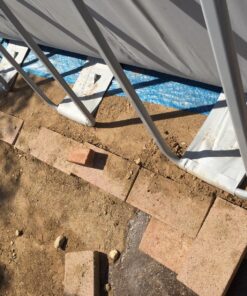 Intex 24ft X 12ft X 52in Ultra Frame Rectangular Pool Set with Sand Filter Pump, Ladder, Ground Cloth & Pool Cover 24ft X 12ft X 52 56 81t bpfzPbL 2