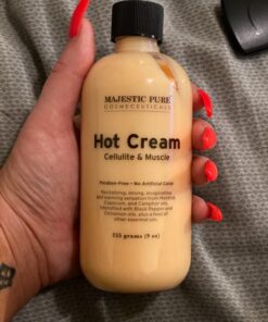 MAJESTIC PURE Hot Cream | Skin Tightening Sweat Cream, Cellulite Cream for Thighs and Butt | Moisturizing Cream for Women & Men | 9 Oz 30 81t0VERJa L 2