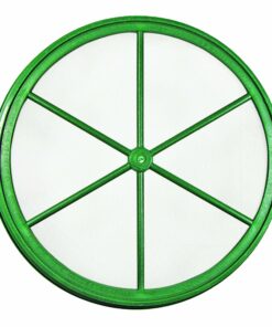 Alternative view of SE 13 1/4 Inch Stackable Classifier Gold Prospecting Pan - 1/30 Inch Stainless Steel Mesh Sifting Pan, Green Pans