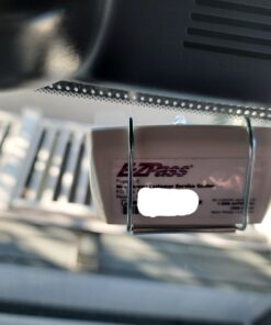 JL Safety EZ Pass Holder - Indestructible Toll Pass Holder for EZ-Pass, I Pass, FasTrak, SunPass & SunPass Pro, Uni, NC QuickPass, EPass Xtra, 91 Express Lanes & more - Made in USA 36 81t0q6v2kBL