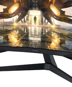 SAMSUNG 32" Odyssey G55A QHD 165Hz 1ms FreeSync Curved Gaming Monitor with HDR 10, Futuristic Design for Any Desktop, LS32AG550ENXZA 32-inch G50A (2022 refresh) QHD, 165Hz Curved 25 81t3AQq RoL