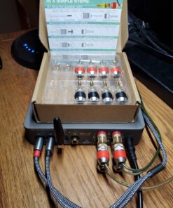 Mediabridge™ Banana Plugs - Corrosion-Resistant 24K Gold-Plated Connectors - 6 Pair/12 Banana Plugs (Part# SPC-BP2-6) 30 81t4A0W8imL