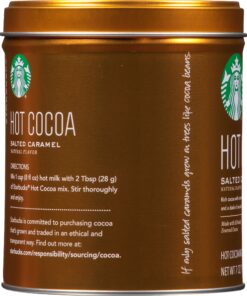 Alternative view of Starbucks Hot Cocoa, Salted Caramel, 7 Ounce