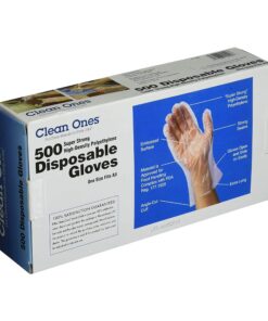 Alternative view of Clean Ones Disposable Food-Safe Poly Gloves, One Size One Size (Pack of 1000)
