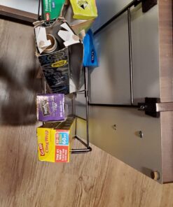 SimpleHouseware Over Cabinet Door Organizer, Mesh Bronze Brown 40 81t7xYZmaoL