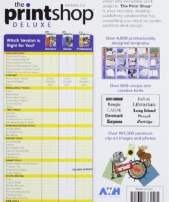 Alternative view of The Print Shop Deluxe 3.5 PC Disc