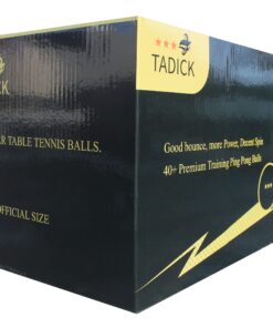 TADICK 100 Pack 3-Star Quality Training Ping Pong Ball Premium Table Tennis Balls orange 11 81tB4neLEtL