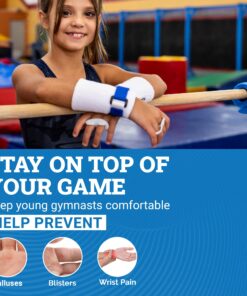 Gibson Rainbow Gymnastics Hand Grips, MADE IN USA Large Blue 16 81tBCUZSHZL