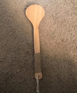 Chikoni Dry Bath Body Brush Back Scrubber with Anti-Slip Long Wooden Handle, 100% Natural Bristles Body Massager, Perfect for Exfoliating, Detox and Cellulite, Blood Circulation, Good for Health 37 81tBSp7VONL