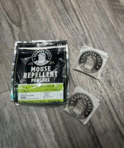 Grandpa Gus's Extra-Strength Mouse Repellent, Cinnamon/Peppermint Oils Repel Mice from Nesting & Freshen Air in Car/RV/Boat/Garage/Shed/Cabin, 1.75 Oz (10 Pouches) 1.75 Ounce (Pack of 10) 25 81tDX5mlPpL 1