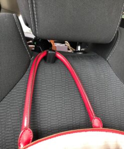 IPELY Universal Car Vehicle Back Seat Headrest Hanger Holder Hook for Bag Purse Cloth Grocery (Black -Set of 2) Black 38 81tE584VXL