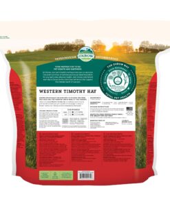 Oxbow Animal Health Western Timothy Hay- Veterinarian Recommended- Hay for Rabbits, Chinchillas, Guinea Pigs & Other Small Pets- Grown in the USA- Premium Quality Natural Hay- Fiber Rich- 40 Oz 2.5 Pound (Pack of 1) 29 81tGmwEstML