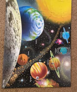 Melissa & Doug Solar System Floor Puzzle (48 pcs, 2 x 3 feet) 50 81tIECXw NL
