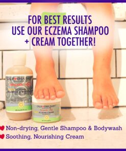 California Baby Eczema Shampoo & Bodywash - No Fragrance Therapeutic Relief - 19 oz 19 Fl Oz (Pack of 1) 16 81tItZbFJ6L