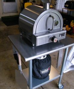 GRIDMANN NSF Stainless Steel Work & Prep Table 30 x 24 Inches with Caster Wheels and Under Shelf for Restaurant, Home, Hotel 30 in Long x 24 in Deep 19 81tJqMWn4LL